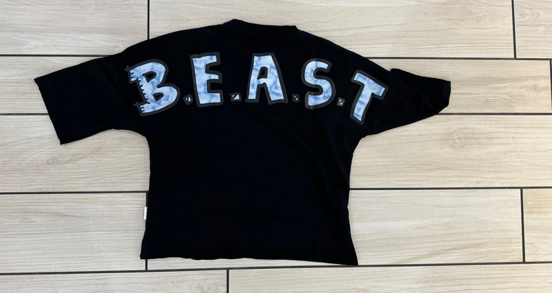 BKYS - Beast Black Royal Crop Tee