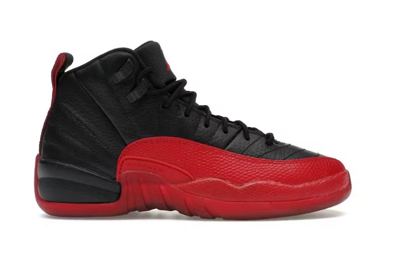 Jordan 12 Flu Game Black Red 153265 002