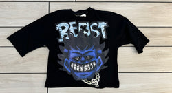 BKYS - Beast Black Royal Crop Tee