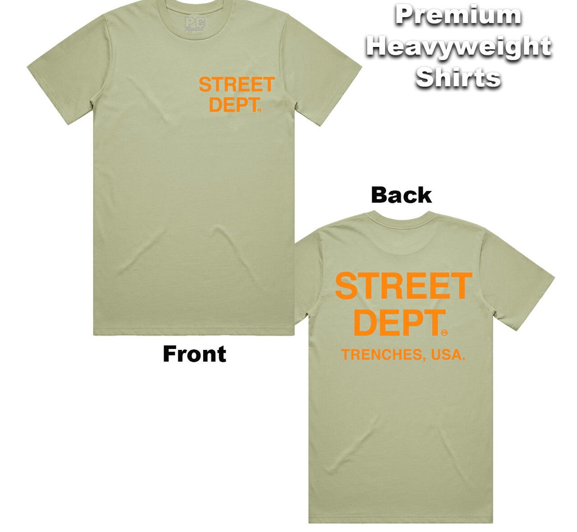 Jordan 5 Olive Retro Olive 5s Shirt Street Dept - Pistachio Green Orange