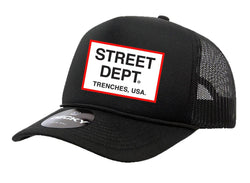 Street Dept - Hat Black / Red