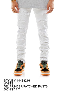 KDNK - KNB3216 White Skinny Jean
