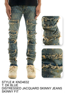 KDNK - KND4632 Dark Blue Jean