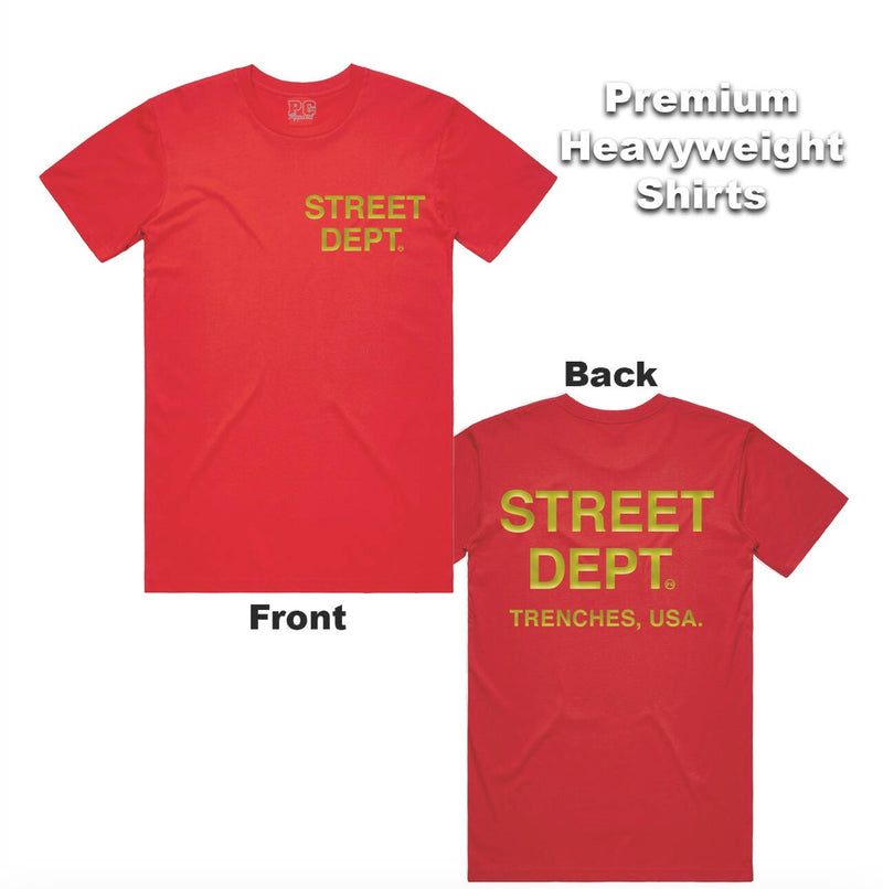 Street Dept - Red Gold Shirt