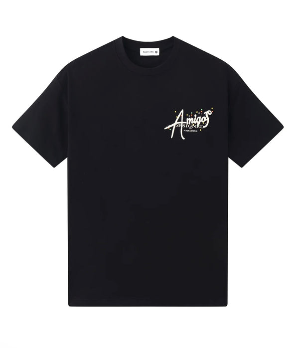 Black Label - Amigos Black Tee