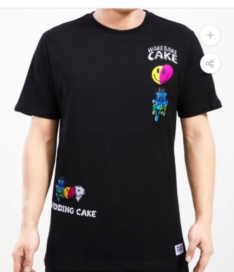 Wedding Cake - All Gas Black Tee