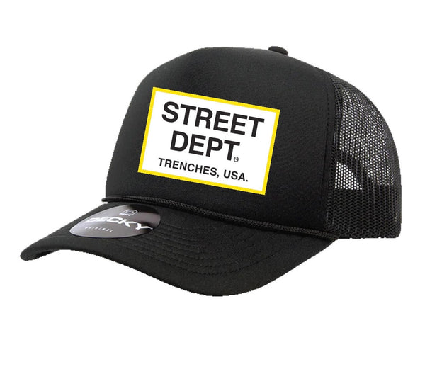 Jordan Retro 11 DMP Street Dept Hat Black Gold Hat