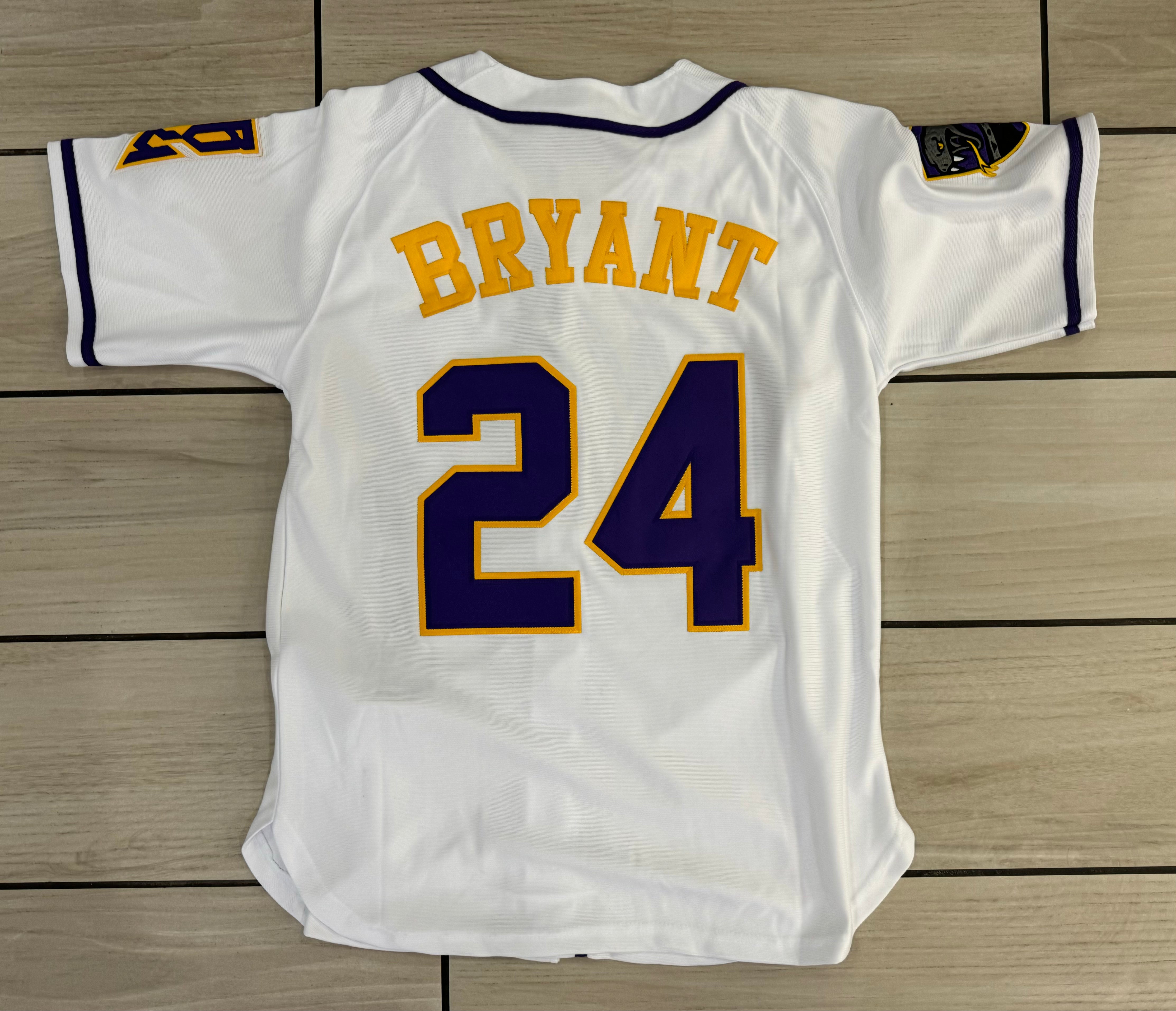 Headgear - Kobe Baseball White / Purple Jersey