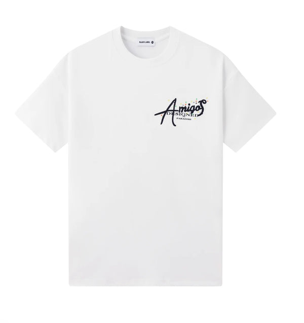 Black Label - Amigos White Tee