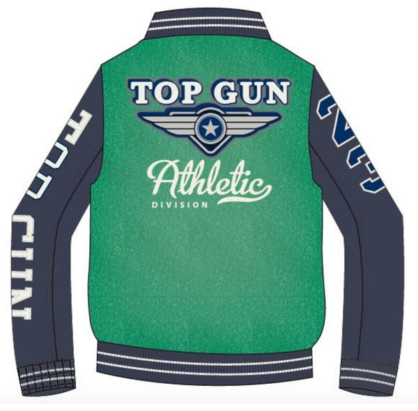Top Gun - Green Varsity Jacket