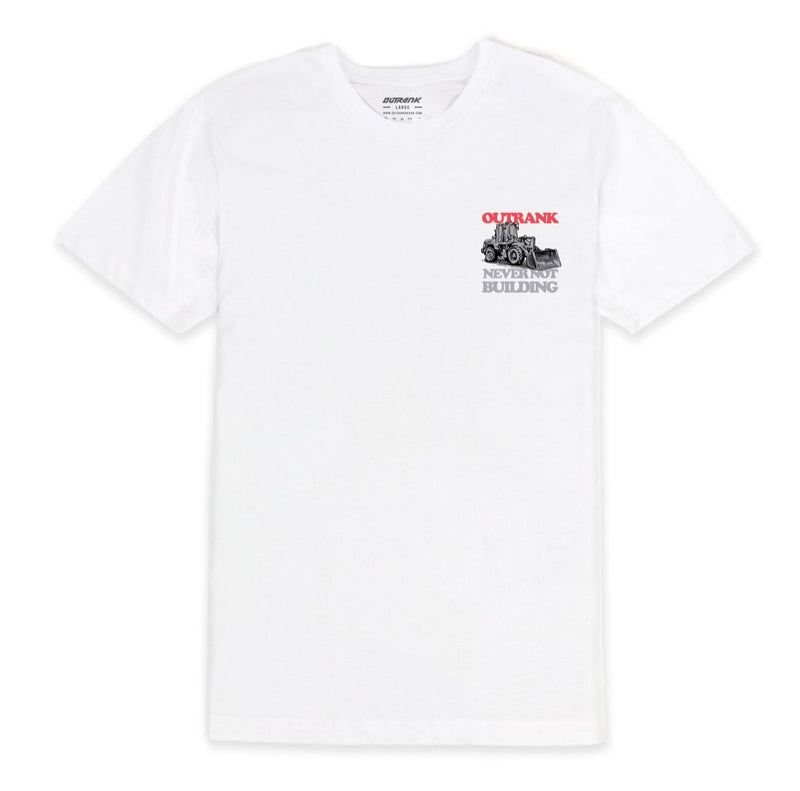 Jordan 12 Taxi 12s Shirt Outrank - We Busy Buildin White Tee