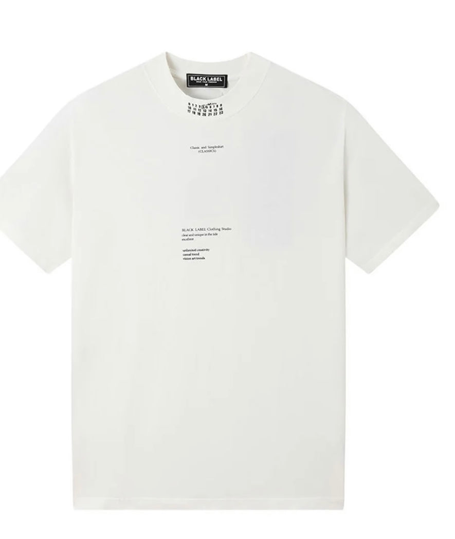 Black Label - Classic White Tee