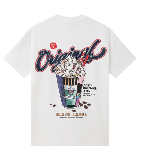 Black Label - Ice Cream Original White Tee