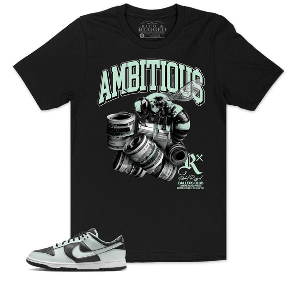 Rich & Rugged - Ambitious Black Tee