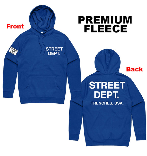 Street Dept - Hoody Royal White Hoodie