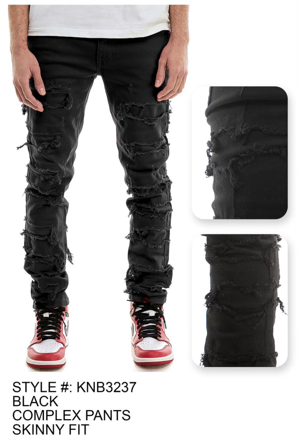 KDNK - KNB3237 Black Jean