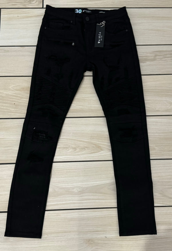 Waimea - M5904D Black / Black Jean