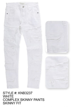 KDNK - KNB3237 White Skinny Jean