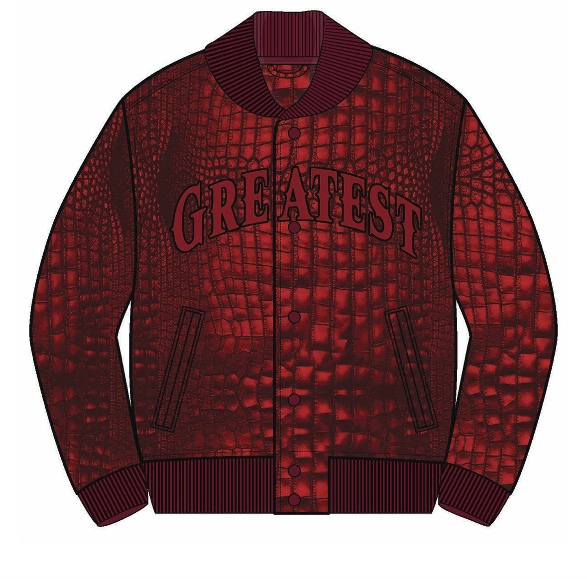 Rebel Minds - Greatest Red / Maroon Jacket