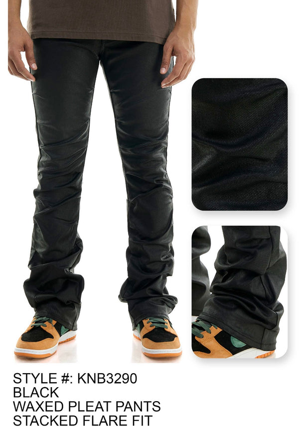 KDNK - KNB3290 Black Wax Jean