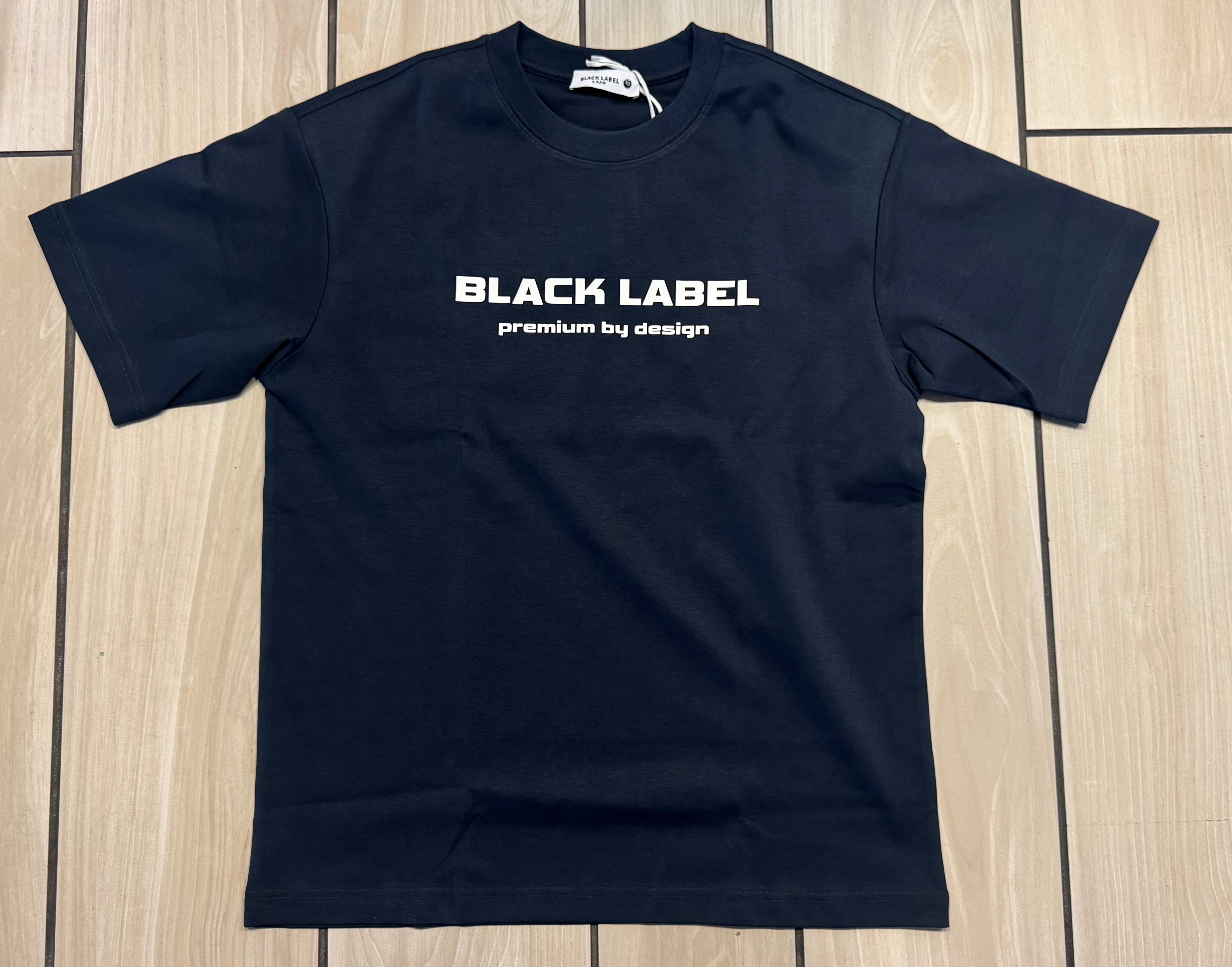 Black Label - Premium Navy Tee