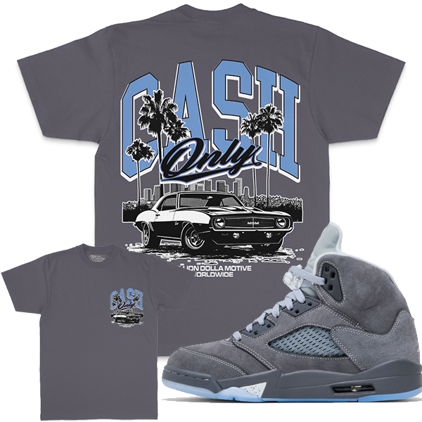 Wolfe Grey Shirt Million - Cash Only Car Wolfe Grey Tee