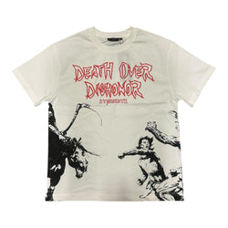 Syndicate - Dishonor White Red Tee