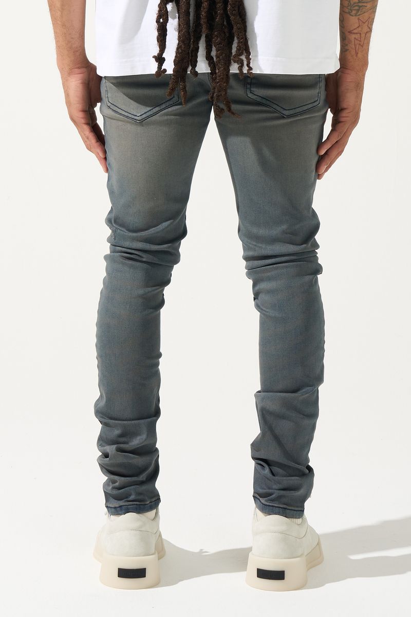 Serenede - Abyss DrkSlate Blue Skinny Jean