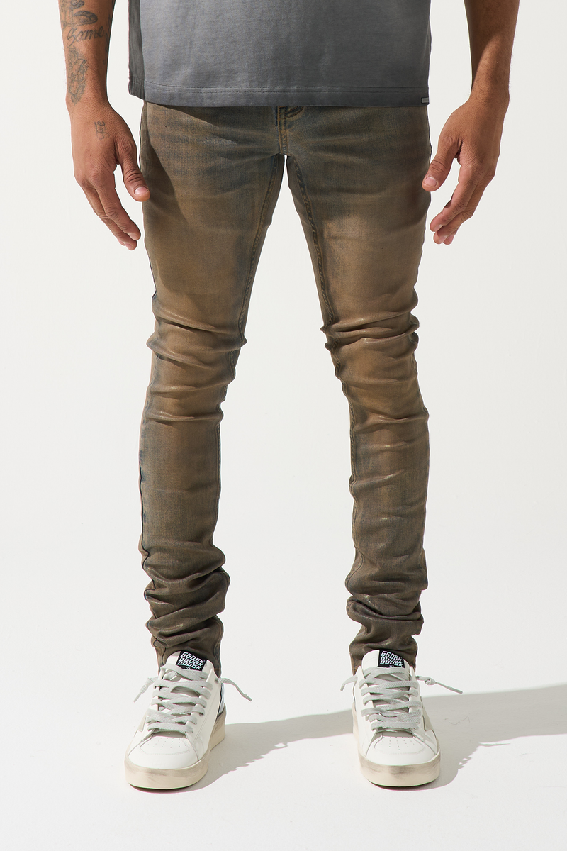 Serenede - Quantum Coated Skinny Jeans