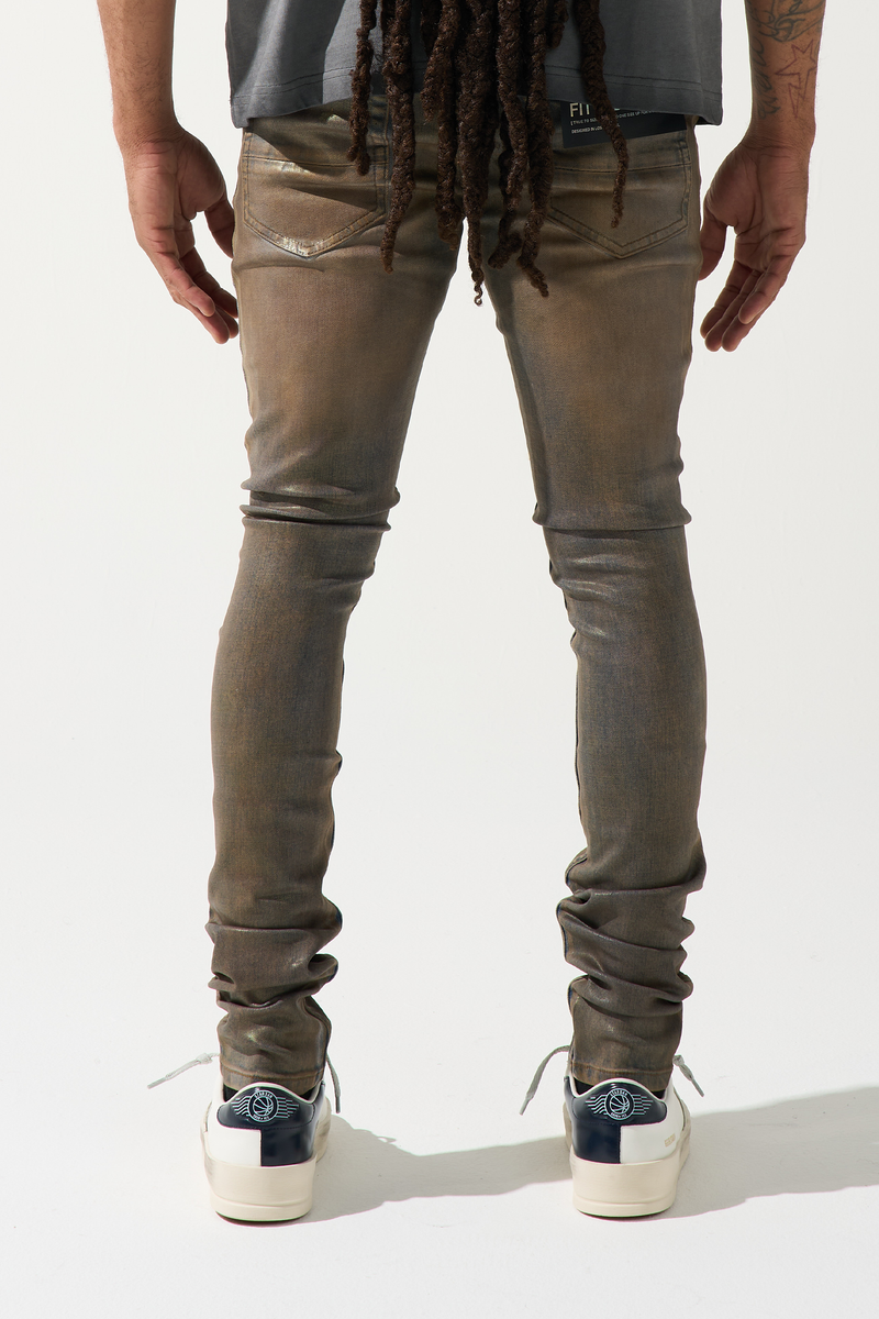 Serenede - Quantum Coated Skinny Jeans