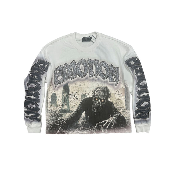 Mixed Emotions - Resurrection White Long Sleeve Tee