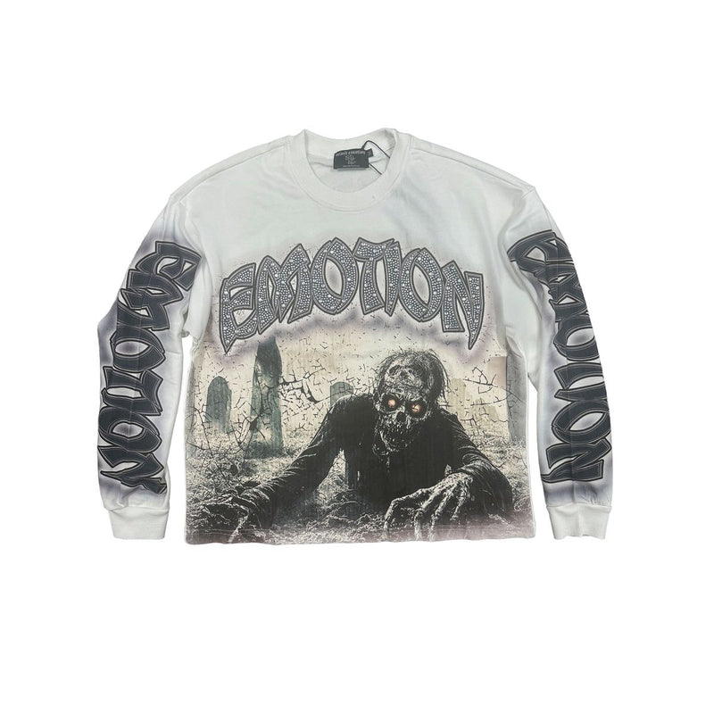 Mixed Emotions - Resurrection White Long Sleeve Tee