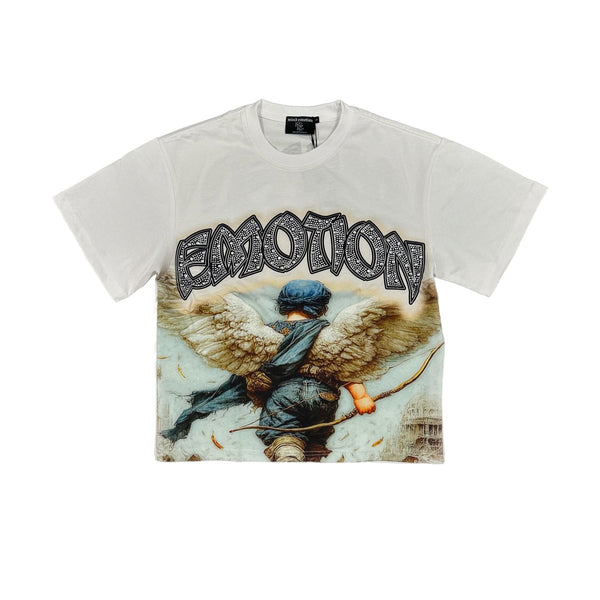Mixed Emotions - Arch Angel White Tee