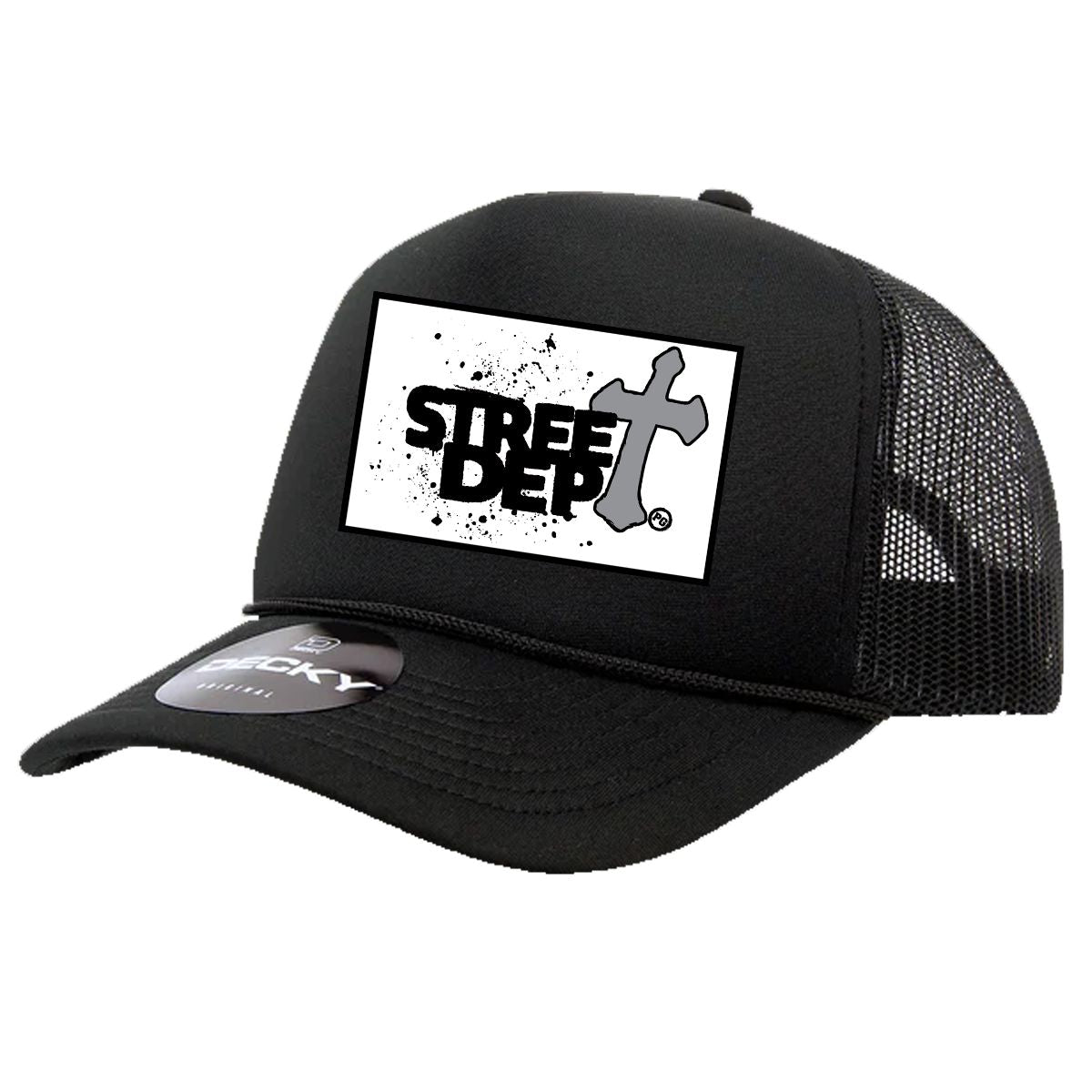 Street Dept - Black with Black Trucker Hat