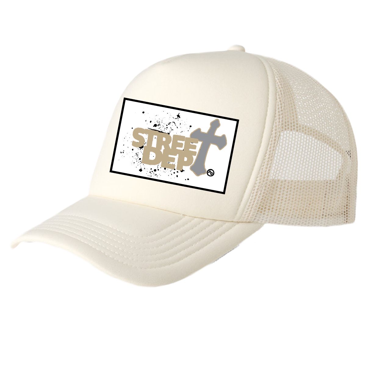 Street Dept - Cream Khaki Trucker Hat
