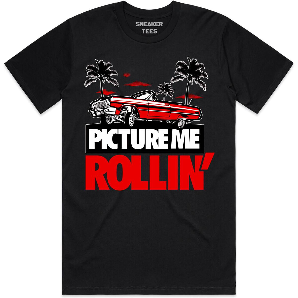 Jordan 4 Bred 4s Shirt Shirt to Match - Black Sneaker Tees - PMR