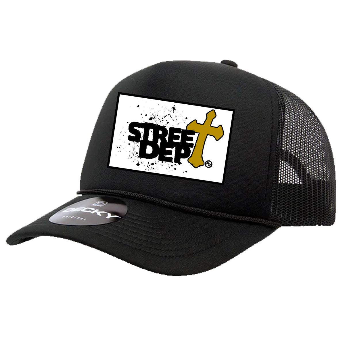 Street Dept - Black Khaki White Trucker Hat