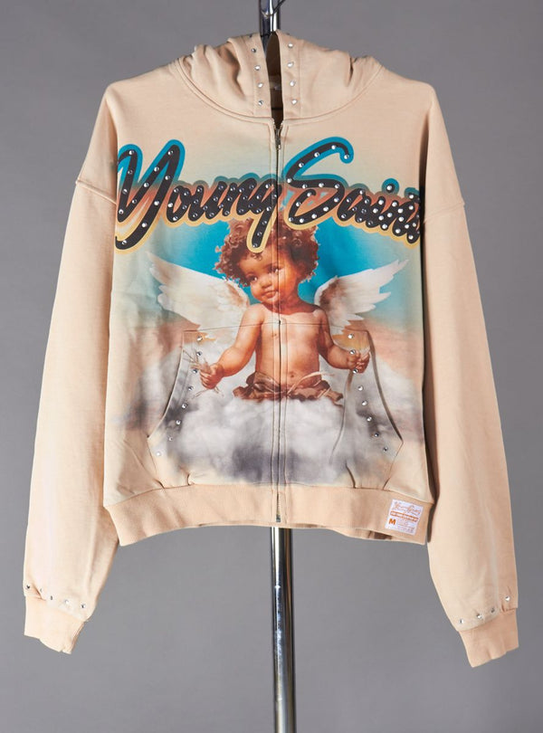 Young Saint - Nexa Beige Hoodie