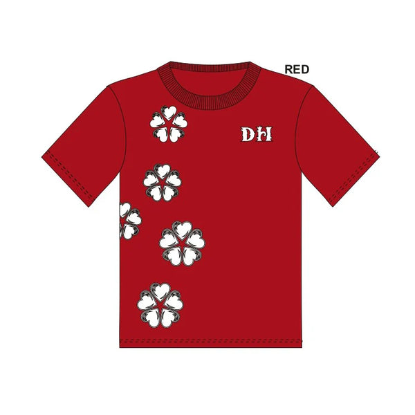 Focus - Flower Shirt Red Tee