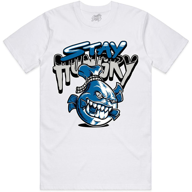 Jordan 4 Military 4s Shirt - Stay Hungry White Tee