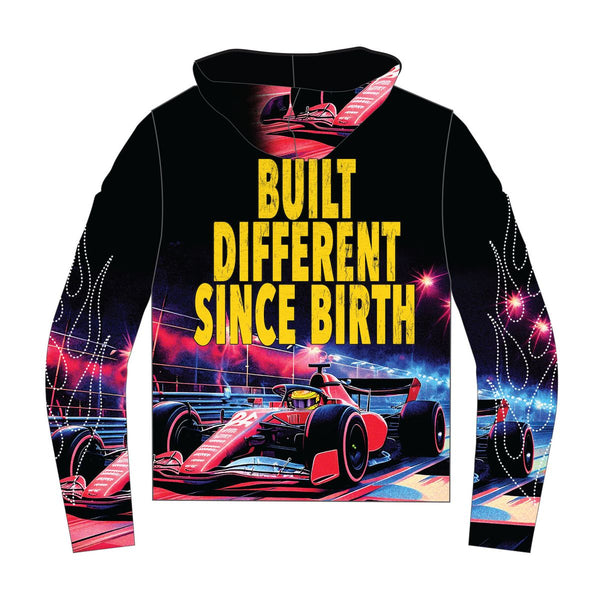 Majestik - Race Car Black Multi Color Hoodie