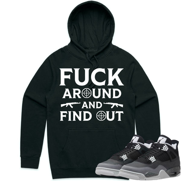 Fear 4s Hoodie To Match - Jordan 4 Fear Matching Hoodie - FA47