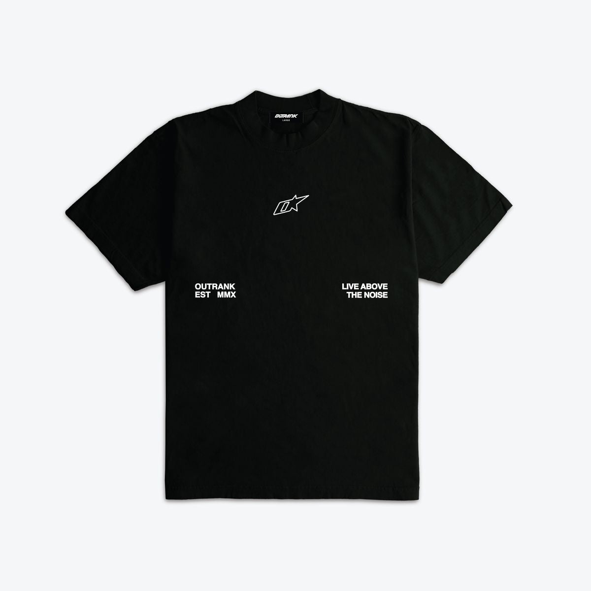 UNC 5’s T-Shirt Outrank - Success Looks Better On Us Black Sky Blue Tee
