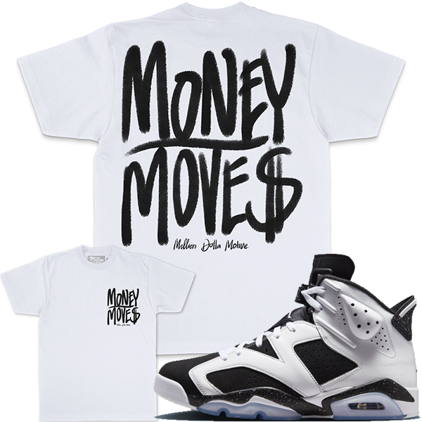 Oreo 6 T-Shirt Million - Money Moves White Tee