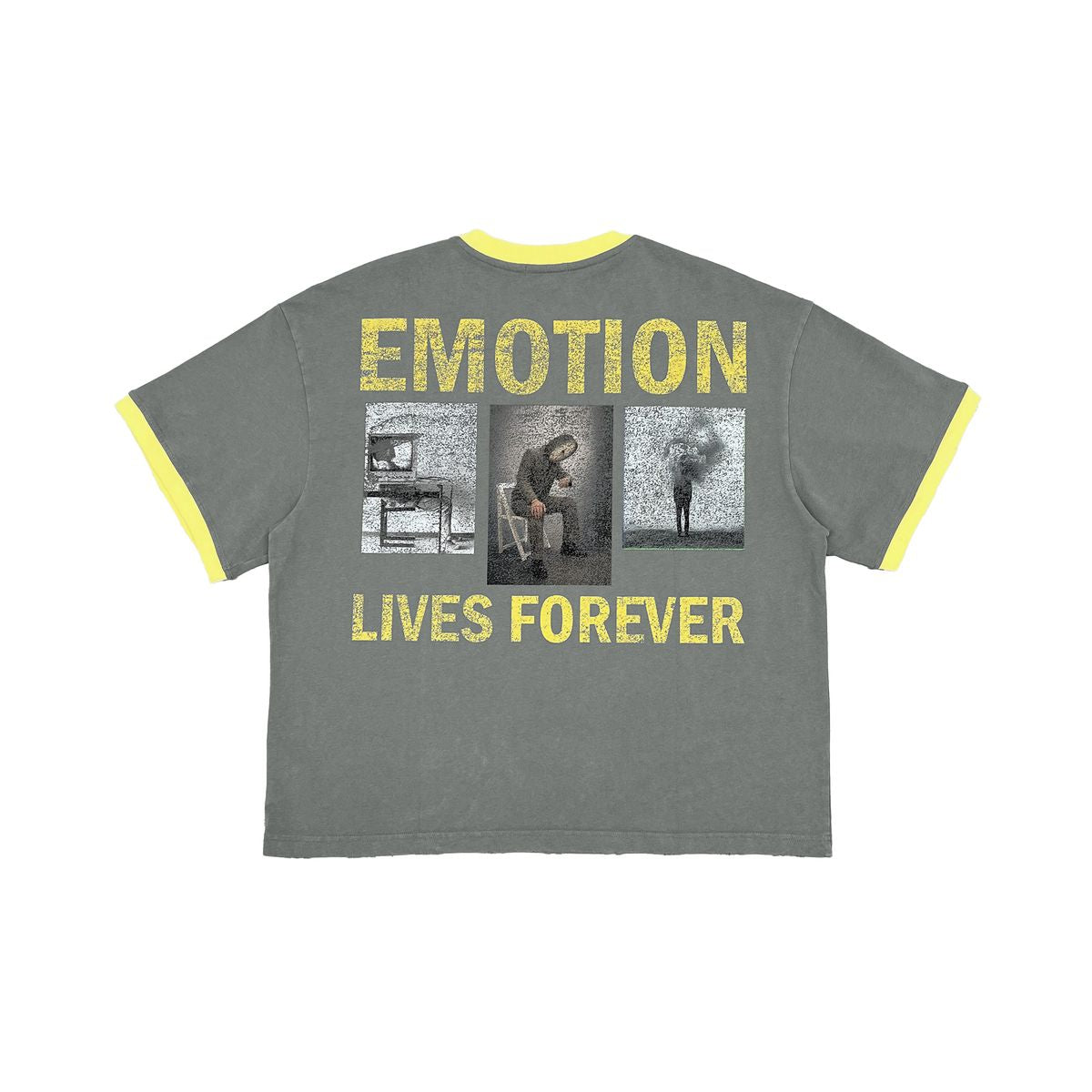 Mixed Emotions - Eternal Grey Yellow Tee