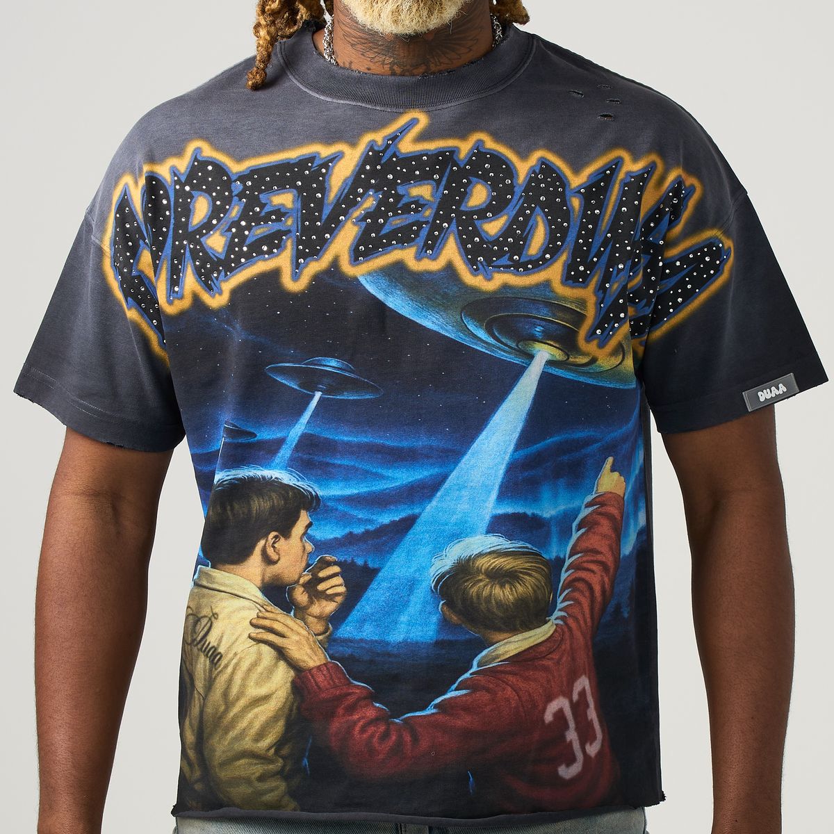 Duaa - Invasion Grey Tee