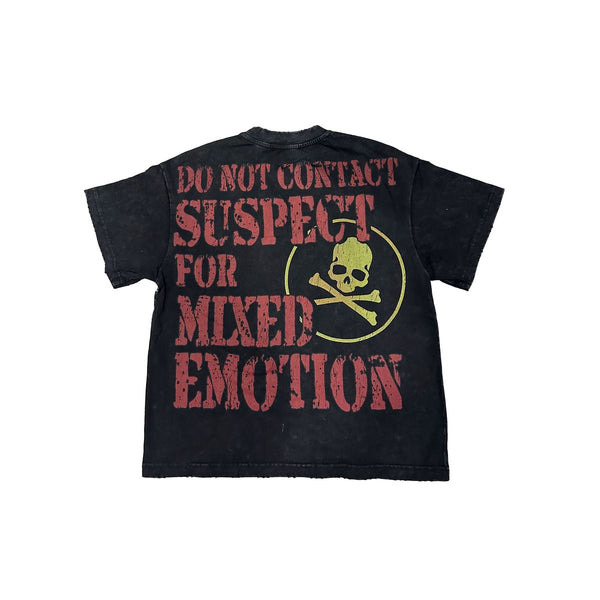 Mixed Emotions - Black Suspect Tee