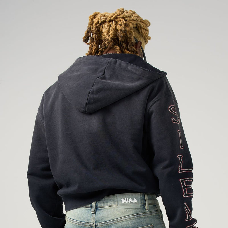 Duaa - Snake Black Green Hoodie