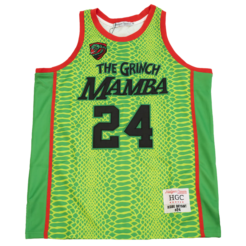 Headgear - Kobe Bryant Grinch Green Jersey