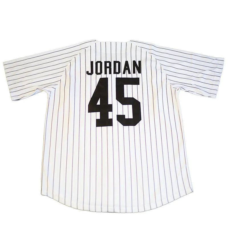 Headgear - Jordan Baseball 45  White JERSEY